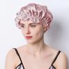 Elastic Large Silk Sleeping Cap Fashion Hair Loss Hats New Women Hair Bonnets