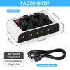 Mini Stereo Mixer with Headphone Monitoring for Club and Studio Recording 4-Channel (XX-MC5 PRO)
