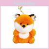 Cute Animal Fox Doll With Polyester Filling For Kids Backpack Accessory