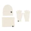 Casual Knit Winter Hat Warm Fleece Neck Scarf Trendy Winter Set  for Women Men