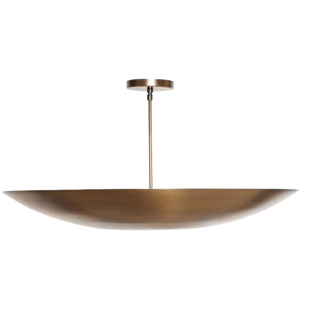 Элегантный потолочный светильник на 6 ламп, врезной, подвесной, в стиле Mid Century Modern Raw Bras