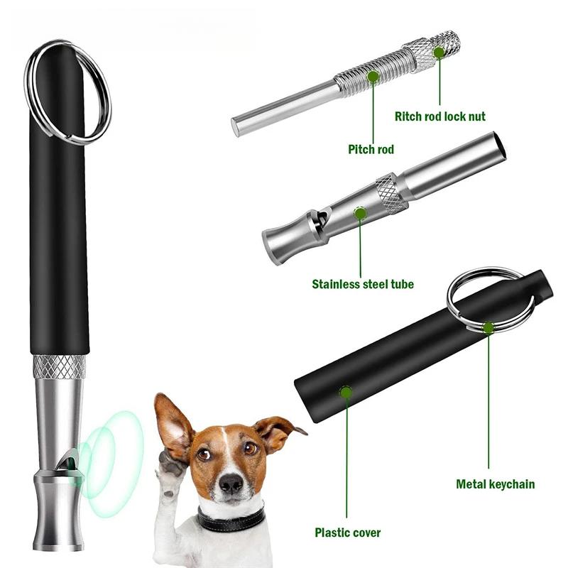 Ультразвуковой регулируемый свисток для дрессировки собак – бесшумный свисток для прекращения лая и обучения подзыву собак