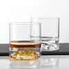 250ml Transparent Glass Low Glass Whisky Ice Glass Thick-bottomed Anti-scald Bar Wine Glass Daily Drinking Sipping Glass Gift