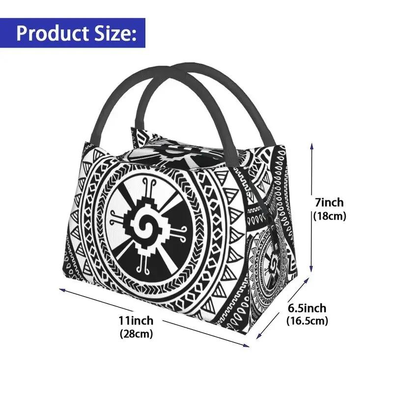 Сумки для обеда Hunab Ku Mayan Symbol, женские, теплые, с изоляцией, для пикника, кемпинга, работы, путешествий