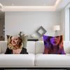 Наволочка Для дивана C-Chloe Moretz G-Grace Автомобиля Офиса Кафе Актера Мягкая и Удобная Двусторонняя Печать Наволочка