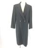 ANNA/100% Cashmere Double-Breasted Chesterfield Coat/Outerwear/Women's M/Black/(USED)