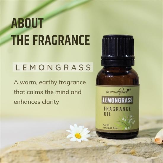 Эфирное масло Aromahpure |30 мл|Упаковка из 2 шт.|Масло с ароматом лаванды, лемонграсса для ароматизации дома|Лучшее для ароматерапии|Помогает в концентрации