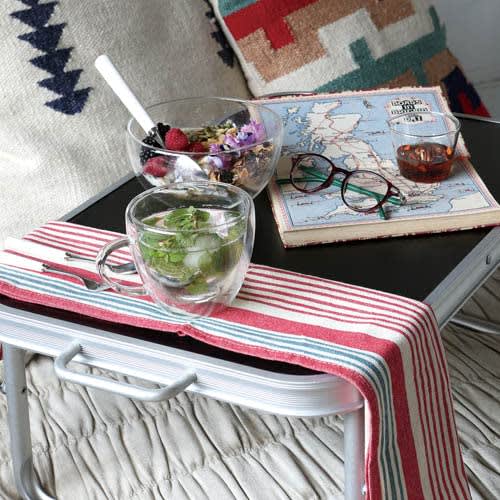 Кухонное полотенце Dulton, Темно-синий/Лаймовый, S459-189NBL