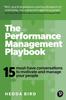 Книга The Performance Management Playbook : 15 Must-Have Conversations To Motivate And Manage Your People