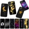 Phone Cover Moon Sun And Stars sky Casing for Samsung Galaxy S25 S24 S22 S23 FE Ultra Plus A56 A05 A06 A15 A16 A55 S7 Edge Case