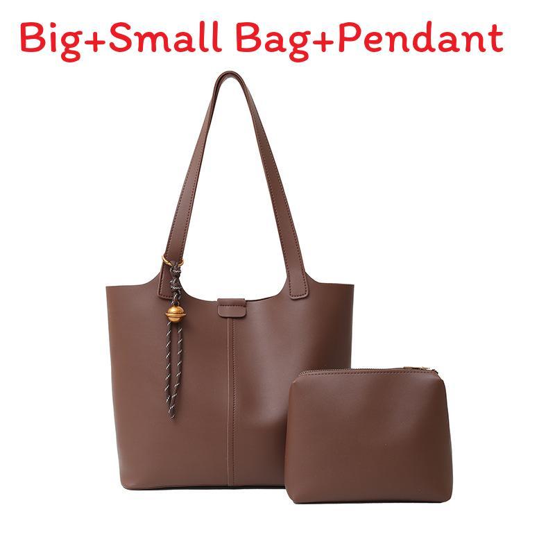 Street Style Pu Tote Bag For Women With Multiple Interior Pockets And Simple Design