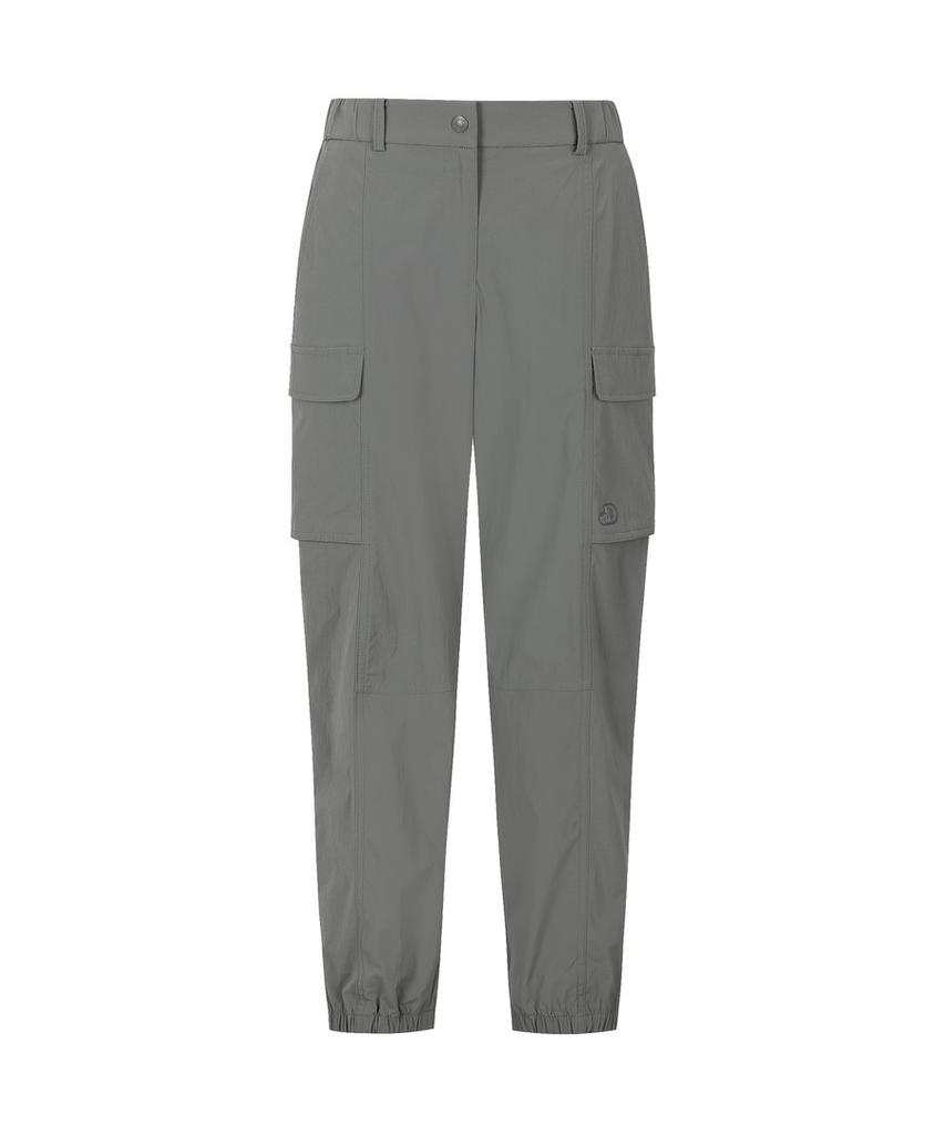 DISCOVERY EXPEDITION Freshvent Women'S Tapered Cargo Jogger Pants (D/Grey)