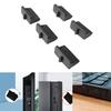 10PCS Durable Black for PC Laptop USB Plug Cover Stopper USB Port Covers Dust Plug USB Charging Port Protector