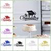 Glitter Bachelor Cap Cake Topper Multi-Style Congrats Grad Cake Topper  Dessert