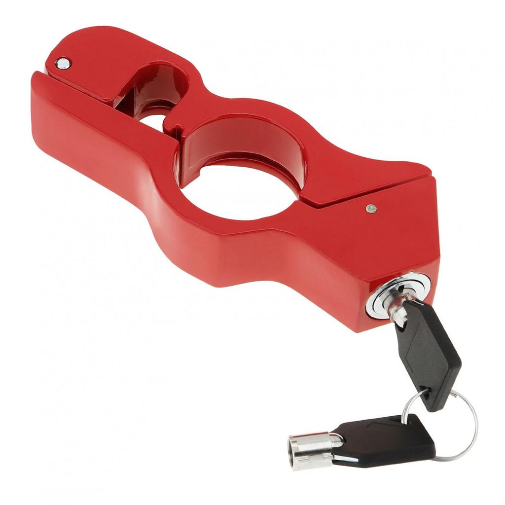 Heavy Duty Anti Theft 2 In 1 Handlebar Helmet Lock Aluminum Alloy Universal Motorcycle Scooter ATV