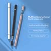 2 In 1 Stylus Pen For Cellphone Tablet Capacitive Touch Pencil For Samsung Universal Android Phone Drawing Screen Pencil