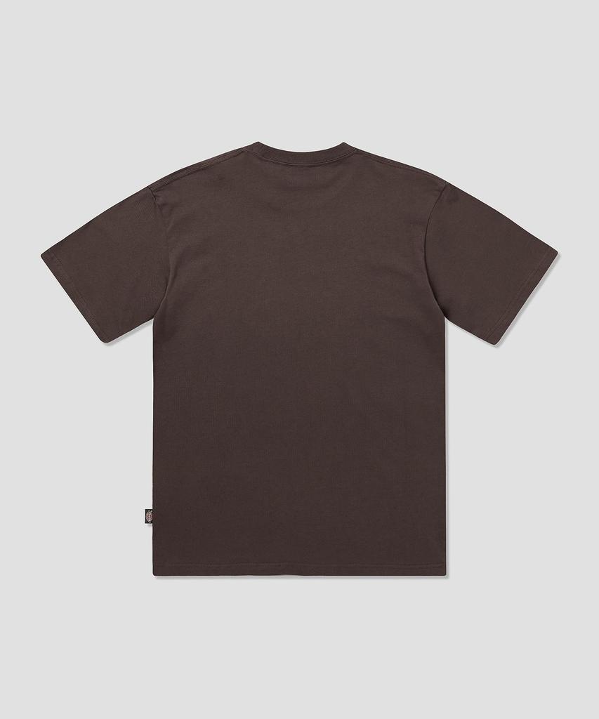 Dickies Футболка с логотипом дерева Коричневая