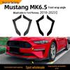 Front Bumper Wind Knife Spoiler Sticker for 2018-2023 Ford Mustang MK6.5