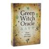 Green Witch Oracle Cards Discover Real Secrets of Natural Magic Tarot Board Games for Fate Divination Party Card Deck