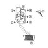 Brake Pedal Position Sensor For 11-20 Dodge Journey
