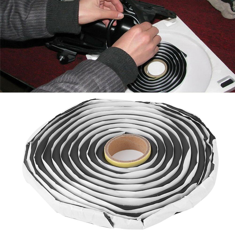 Уплотнитель для лобового стекла Резиновый клей Бутиловая уплотнительная лента Лента-герметик для фар Автомобильный клей