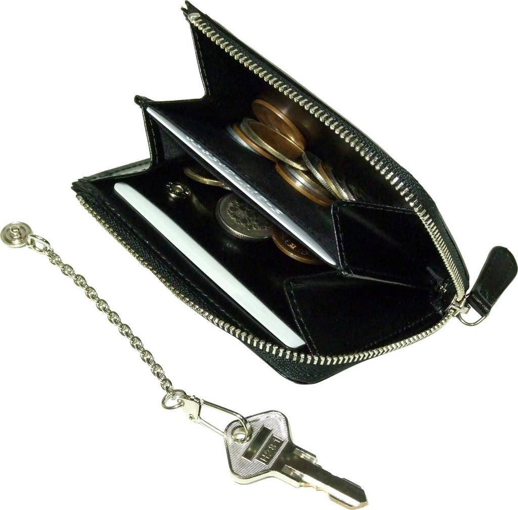 PORTER SHEEN Чехол для монетницы из кожи [Porter] (Черный/BLK)