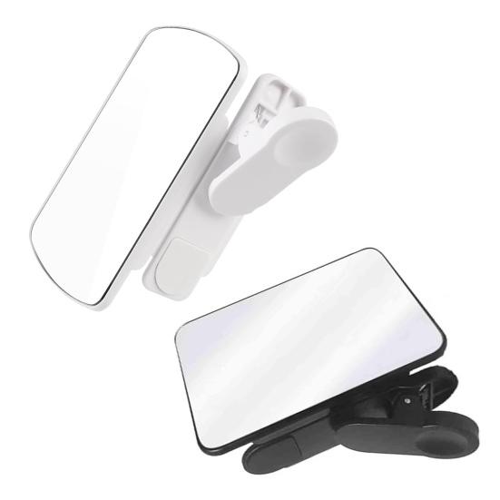 Универсальный зажим для камеры смартфона, размер зеркала, отражение, компактный, простая установка, отражатель для селфи мобильного телефона