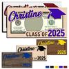 Graduation Gift Money Holder Wooden Class of 2025 Cash Holder Graduation Cash Gift Holder Keepsake for High School College University Graduates