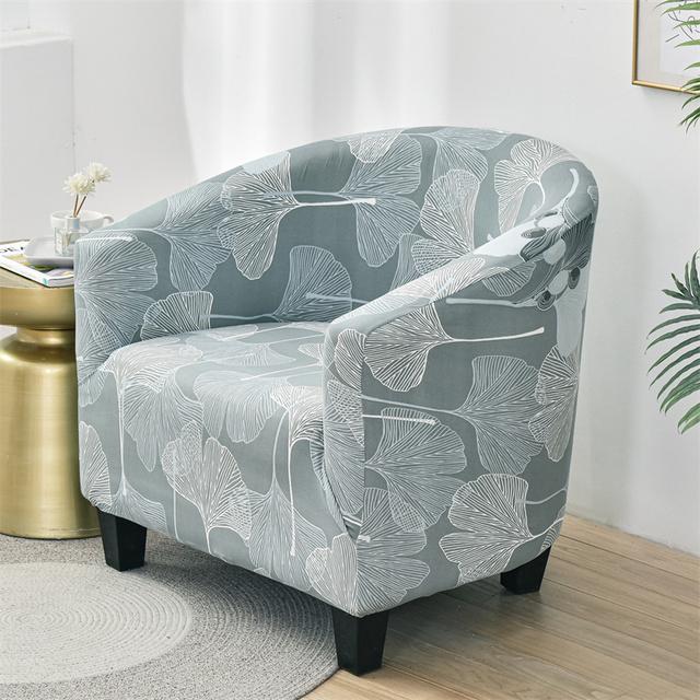 Чехлы для кресел и диванов с геометрическим рисунком, эластичные чехлы для одноместных диванов, эластичные чехлы для ванны, клубного стула, защита для мебели