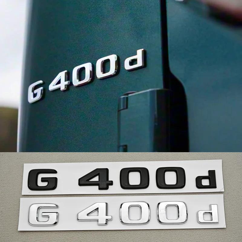 3D ABS Car Letters Logo G350 G350d G500 Sticker Rear Trunk Badge Emblem Decals For Mencedes Menz G350 G500 W463 Auto Accessories