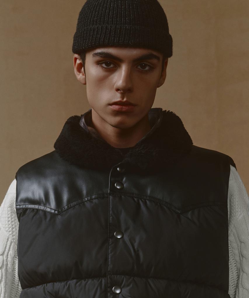 Musinsa Standard Western Padded Vest [Black]