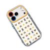 Яблоко Марио в форме сердца Зеркальный кремовый чехол для iPhone 17 Pro Max Чехол для iPhone 16 для 15 и 14