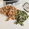 Silk Scarf Square Scarf High Sense Spring and Summer Versatile Floral Scarf Small Fresh Decorative Headscarf Summer Women's Pastoral Silk Scarf