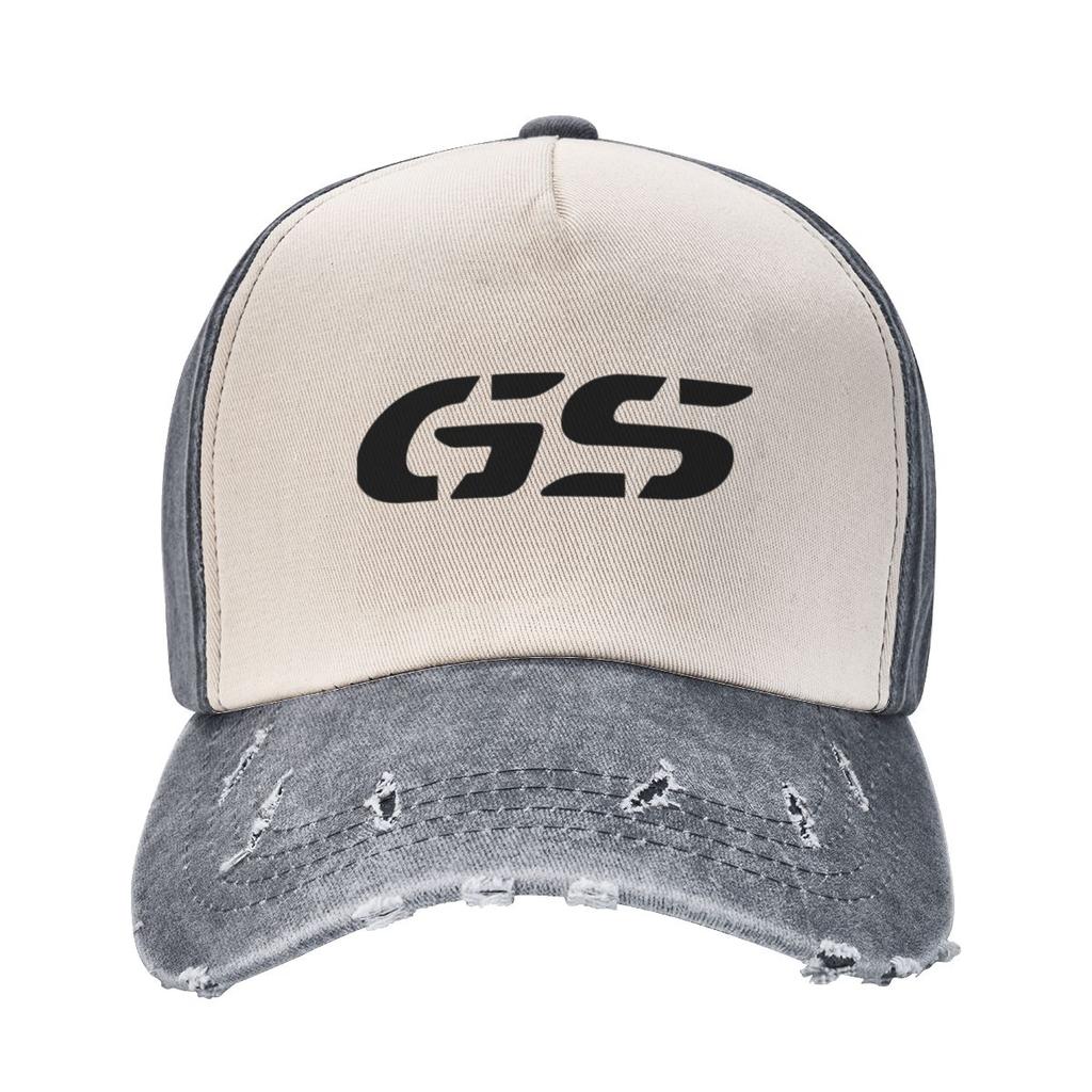 GS Мотоциклетная шляпа дальнобойщика, винтажный потертый потертый головной убор для унисекс, регулируемый стиль