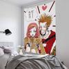 Аниме P-Paradise kiss Гобелен Спальня Гостиная Бар Сад Улица Микрофибра Фестиваль Украшение Фон Художественный Баннер