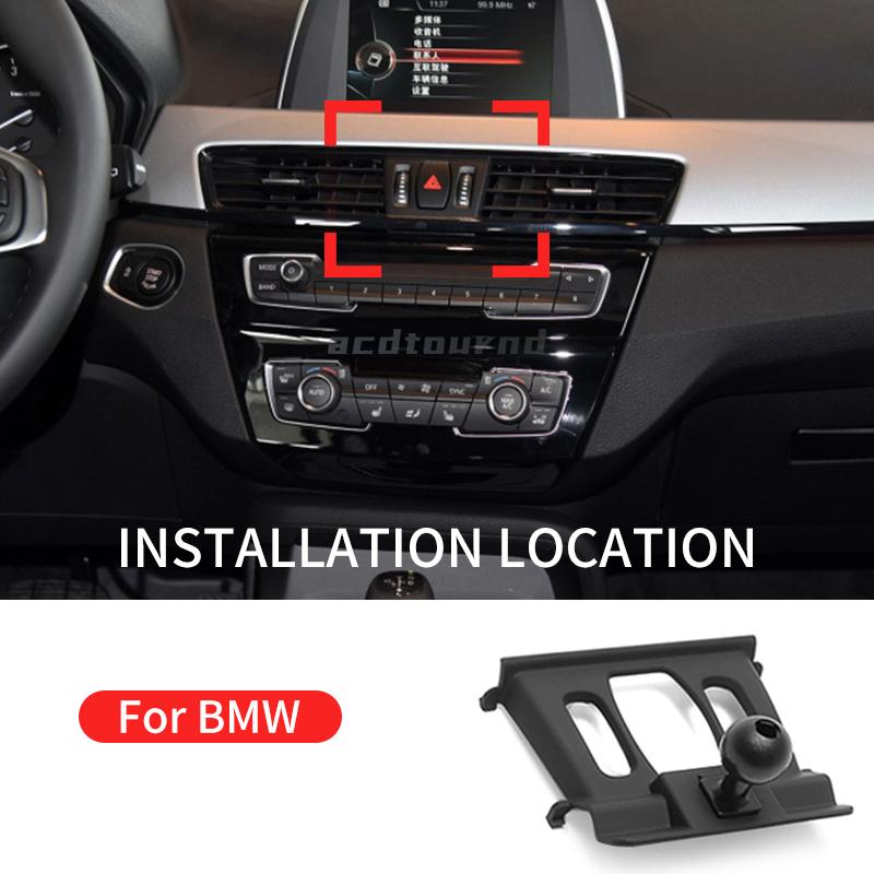 Автомобильный держатель телефона для Bmw X1 X2 F39 F47 F48 F49 2012- Гравитационный кронштейн для навигации Стенд GPS Зажим для вентиляционного отверстия Крепление-подставка