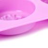 Silicone 6 Cavities Soap Mould Bee Shape Fondant Cake Mold Baking Accessories