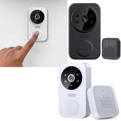 WiFi Smart Video Doorbell Camera Двусторонняя аудиосвязь Беспроводной визуальный домофон Интеллектуальный дверной звонок Внутреннее и наружное наблюдение