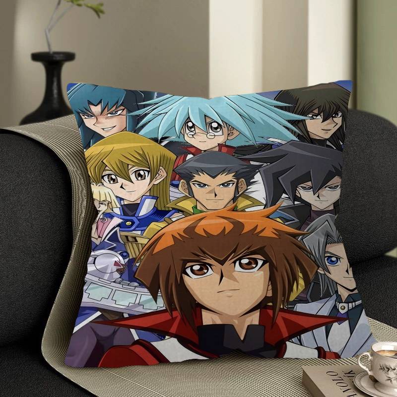 Yu Gi Oh Personalized Pillow Dust Cover Bedroom Kids Party Decoration Pillowcase Birthday Children Gift