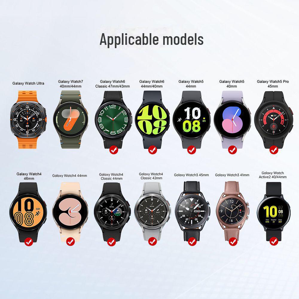 Портативная USB-подставка для зарядки Samsung Galaxy Watch 7/6/5/4/Active2