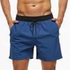 Datifer Summer 2026 Mens Shorts Solid Color Gym Mesh Liner With Zipper Pockets Beach Quick Dry Bermudas Masculina Swimsuits