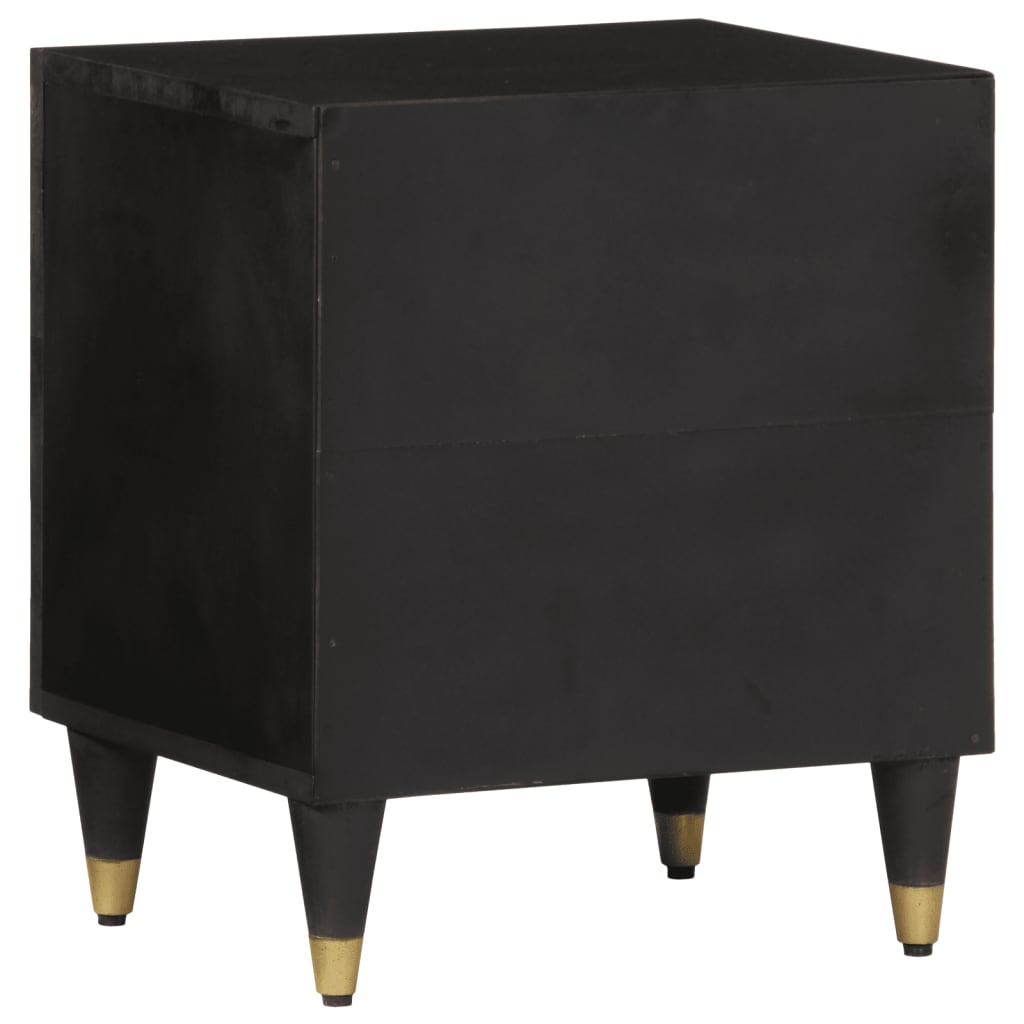 Vidaxl Szafki Nocne, 2 Szt., 40X33X46 Cm, Lite Drewno Mango