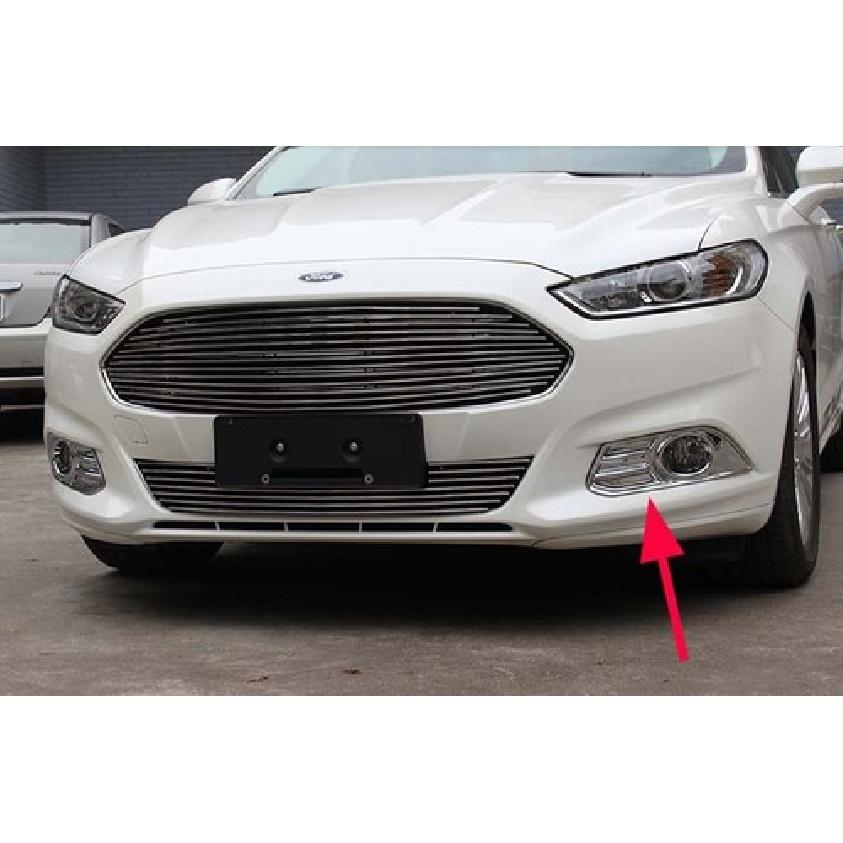 Хромированная накладка на передние и задние противотуманные фары для Ford Mondeo Fusion 2013-2018
