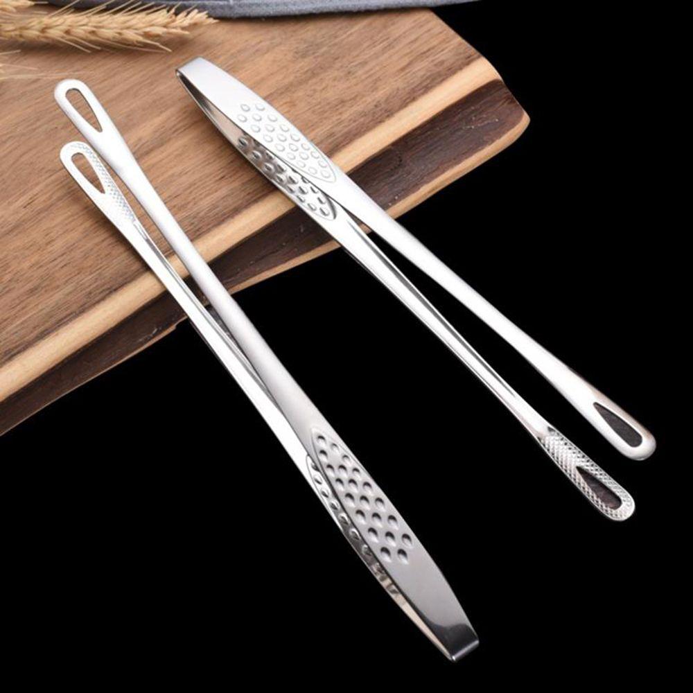 Tools Steak Tongs Non-Slip BBQ Tweezer Barbecue Tongs Food Tongs Long Handle Stainless Steel
