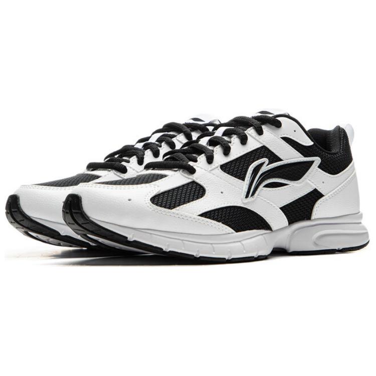 Li-Ning Минималистичные модные легкие кроссовки с амортизацией, нескользящие, износостойкие, дышащие, с низким верхом, женские кроссовки ARSU068-5