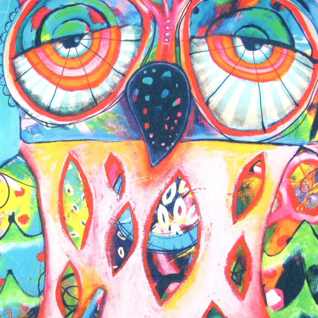 Allen Designs [P5657] — Дизайнерская подушка «Сова», «Allen Designs» — 45x45 см