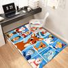 Rudolph Reindeer Friends Carpet Home Decor Living Room And Bedroom Mats Art Room Christmas Gifts