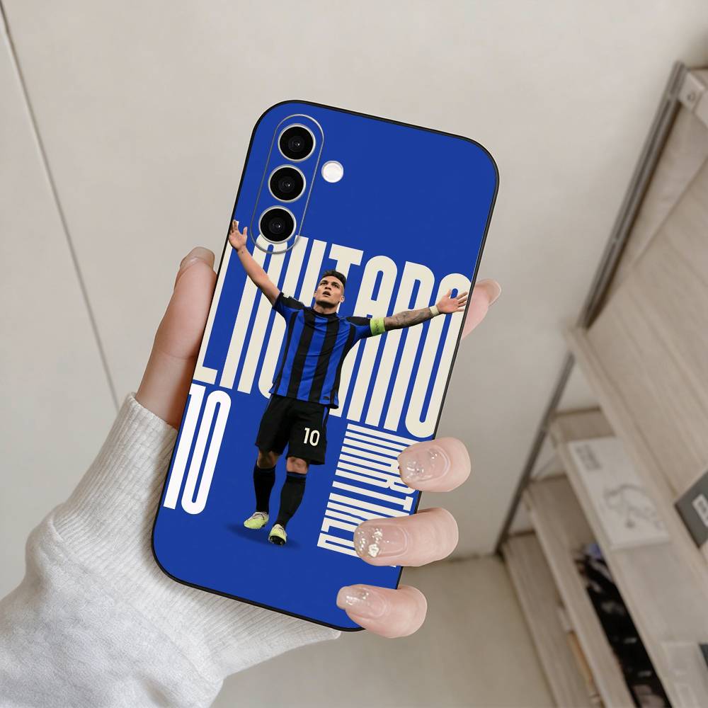 Чехол для телефона Lautaro Martinez для Samsung Galaxy A73, A72, A71, A70, A53, A52, A51, Другие Мягкий черный чехол