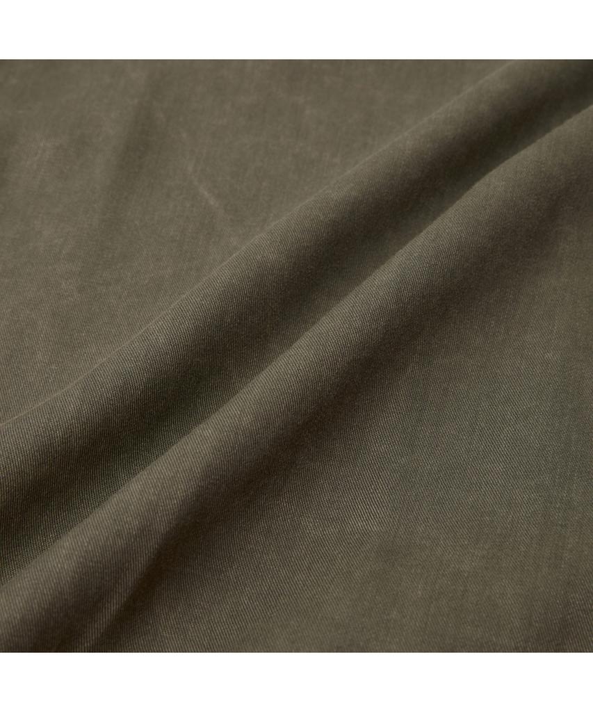 Silijeu Rotol Pigment Gabardine Open Collar Shirt Svsfm26501Brx