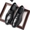 Men's Genuine Leather High-end Business Formal Casual Leather Shoes Men's Shoes Soft Leather British Loafers